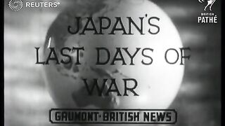 Second atomic bomb of world war ll explodes over Nagasaki (1945)