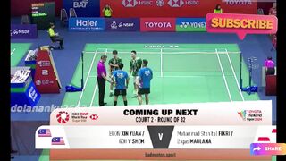 Bagas Maulana/Shohibul Fikri (INA) vs Boon Xin Yuan/Goh V Shem (MAS) | R32 Toyota Thailand Open 2024