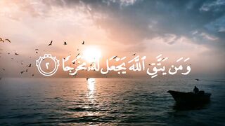 ومن يتقي الله يجعل له مخرجا
