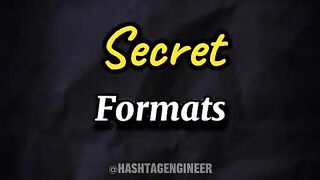 WhatsApp chat secret formats