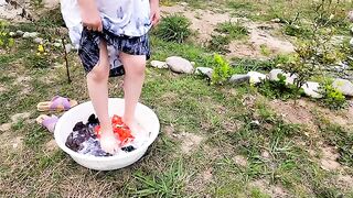 Chocolate cake recipe, baking moist chocolate cake  Daily life in the village