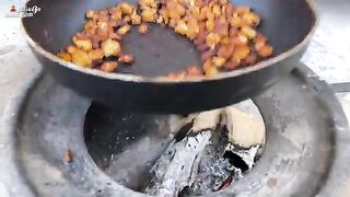 Chicken Powder Homemade Recipe  Found in few Areas of Pakistan  No Chemical  Village Handi Roti
