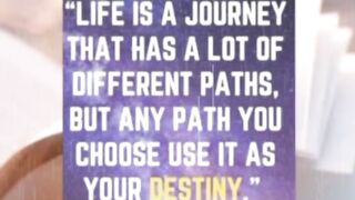 #Life# Journey #Destiny# path