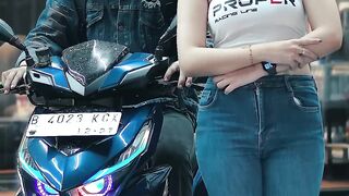 SI TAMPAN DIJOGETIN SETELAH HABIS FUL SERVICE _ Honda Vario 150 Modifikasi