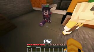 Adopted by ROXY in Minecraft! Part 2