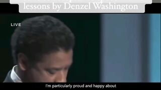 Denzel Washington's speech