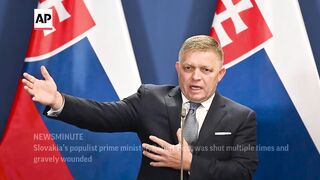 Slovakia Prime Minister Robert Fico shot multiple times _ AP Top Stories.