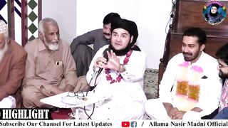 Lahore Me Nikkah Parate Hue Dhula Hans Para _Allama Nasir Madni Official #nasirmadni