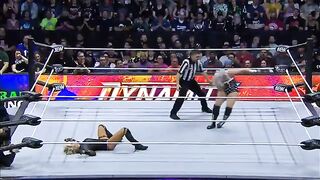 AEW Women’s Champ, Toni Storm, gets her hands on Outcasts’ Harley Cameron! AEW Dynamite.