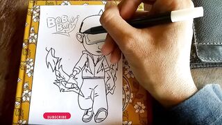 Boboiboy halilintar drawing