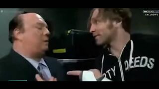 Dean Ambrose made a brutal attack on Solo full segment match