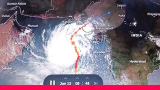 Biporjoy Storm in India & Pakistan