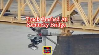 Video shows moments where woman nearly drives off Kentucky Bridge