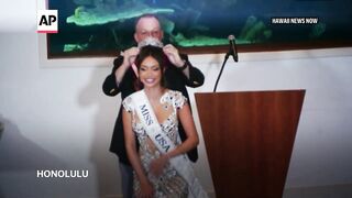 Hawaii native Savannah Gankiewicz crowned Miss USA after the previous winner resigned.