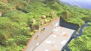 Minecraft Village Upgrade Build Timelapse ????