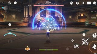 Hutao VS weekly boss childe