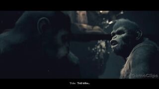Apes Vs Evil Apes Battle Scene (2024) - Planet Of The Apes