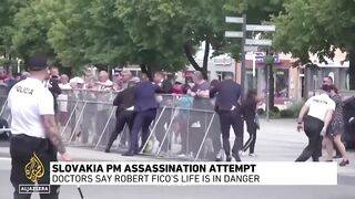 Slovakia PM assassination attempt_ Doctors say Robert fico's life is in danger.
