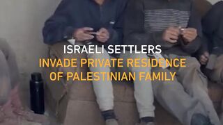 Israeli settlers invade residence of Palestinian family in Hebron
