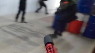 Amazing rush behind the enemies #shorts
