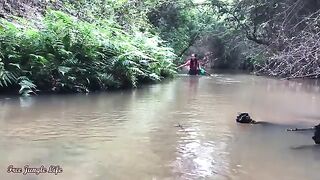 How To Find Diamond, Amethyst, Black Stone, Gems, I Found Lots Of Precious Pink Gems In The River