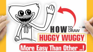 HOW TO DRAW HUGGY WUGGY