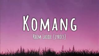 Komang - Raim Laode (Lirik Lagu) ~ Sebab kau terlalu indah dari sekedar kata Cover Andi Forisma