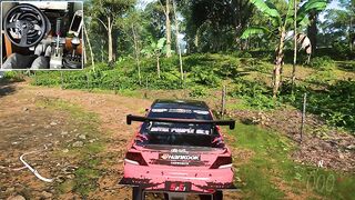 Mitsubishi Lancer Evolution 8 T.A - Forza Horizon 5 | Thrustmaster T300RS Gameplay