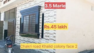 house for sale brand new 3.5 marla || makan for sale
