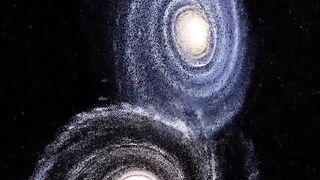 The Dance Of Two Galaxies