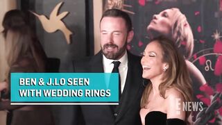 Jennifer Lopez & Ben Affleck Wear Wedding Bands Amid Breakup Rumors