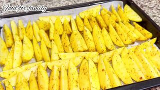 Теперь картошку готовлю только так! Без варки и сушки! Картошка по деревенски