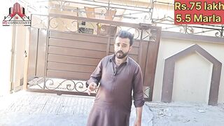 5.5 Marla House For Sale In 75 Lacs Only | 5.5 Marla House Design In PAkistan | Cheapest House 2024