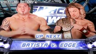 Edge vs Batista Clash on Smackdown2024