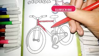 BICTCLE MOUNTAIN DRAWING LONG