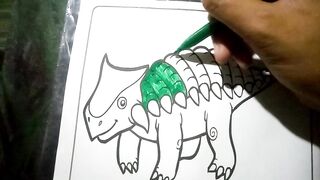 DRAWING ANKILOSAURUS DINOSAURUS