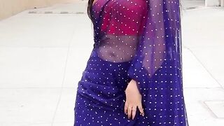 Viral videos in saree