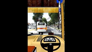 Bus simulator Indonesia gameplay mod bus