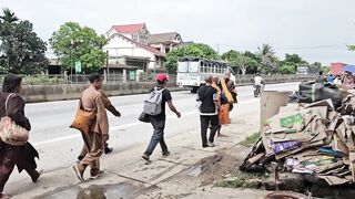 Hoan hô công an Hà Tĩnh đã làm điều này cho sư Minh Tuệ khất thực PHẬT TỬ XÚC ĐỘNG