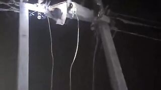 Man got killed by electric high tension cable