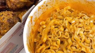 Cheese Buldak Ramen Korean Food