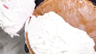 Delicious street food Waffle Filing