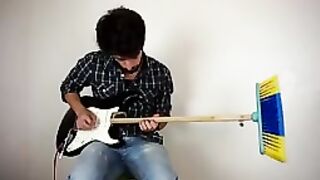 Extreme Broom Guitar Solo
