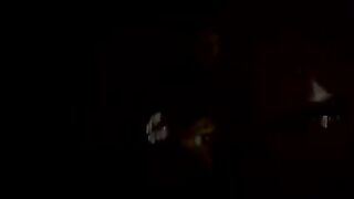 Hands on fire guitar solo