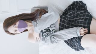 Legendary body Ai live-action lookbook Rose lingerie stocking model Lookbook that reveals volume