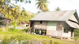 atmosphere of the village of Batu Bara Ende Flores