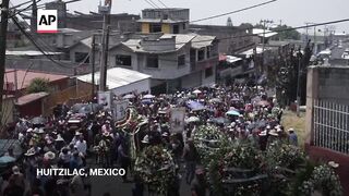 Cartel violence haunts civilians in lead-up to Mexico election.