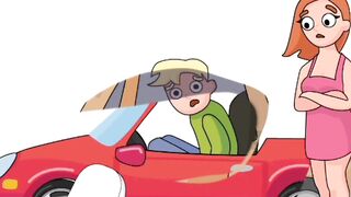 Animated cartoon animating 3d 2