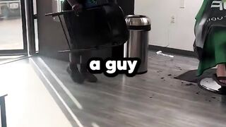He hit him with a chair ????