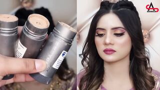 How to Apply Kryolan Tv Paint Stick Like a Pro || Flawless Base Tips with Gold CutCrease Eyemakeup!!